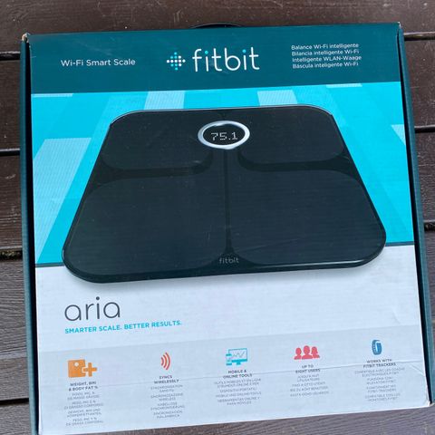 Ubrukt fitbit smartvekt