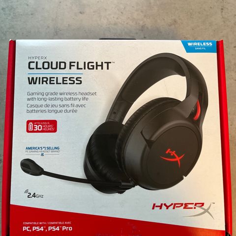 Hyperx  Cloud flight wireless