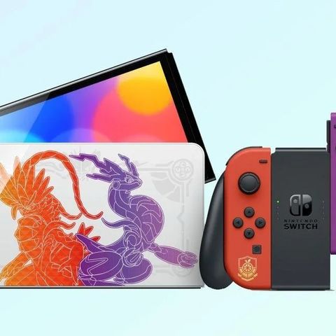 Nintendo switch Oled pokemon ØK