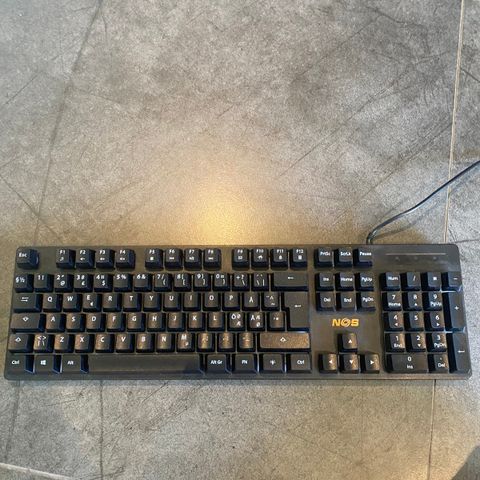 Fin og enkel keyboard