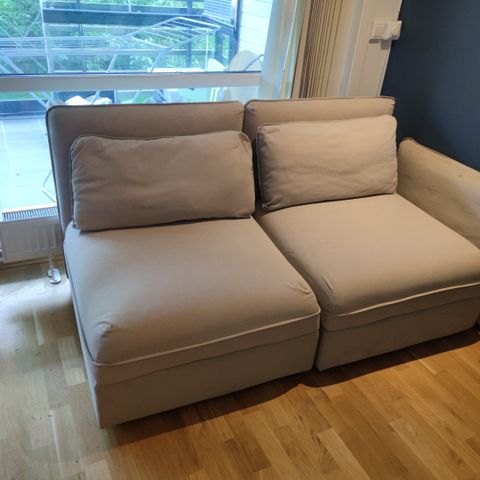 IKEA Vallentuna to-seter sofa må hentes denne uke