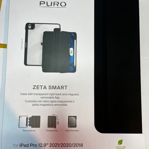 Nesten nytt Pure Zeta Smart etui til iPad Pro 12.9” - Svært god stand