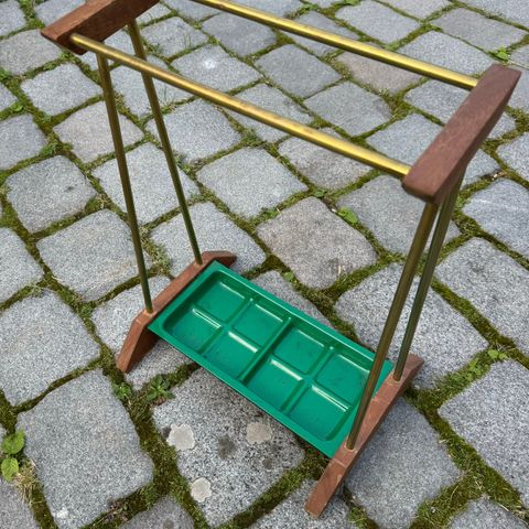 Paraplystativ i teak / vintage / retro