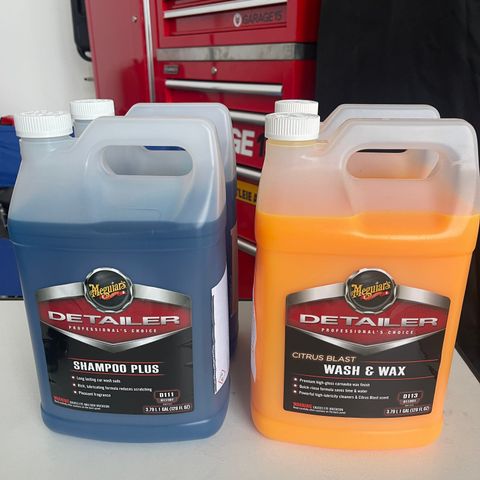 Meguiars Wash&Wax og Shampoo Plus