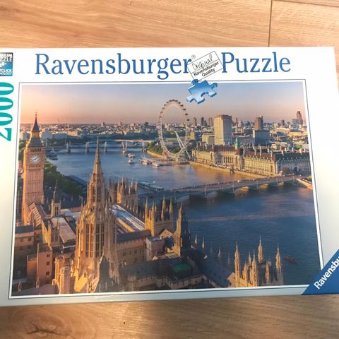 Puslespill Ravensburger 2000 brikker