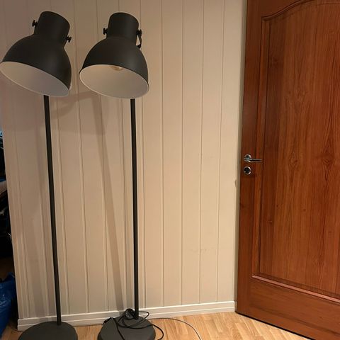 Ikea Hektar stålampe sort