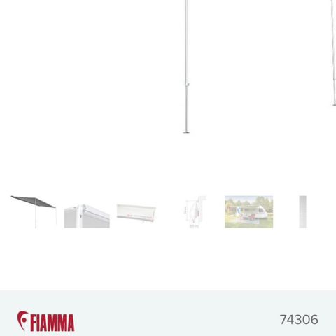 Ny Fiamma XL posemarkise 440