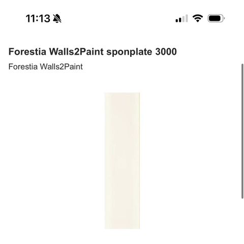 Forestia Walls2Paint sponplate 3000