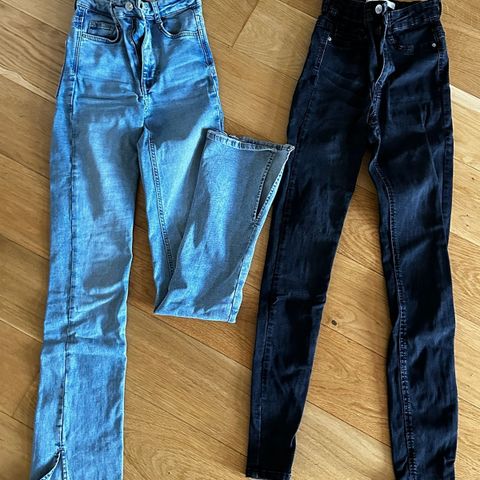 Molly jeans fra Gina Tricot i str XS