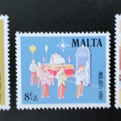 Malta AFA 633-35 ** Postfrisk