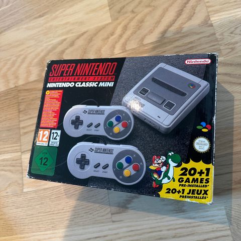 Super Nintendo Classic Mini SNES konsoll