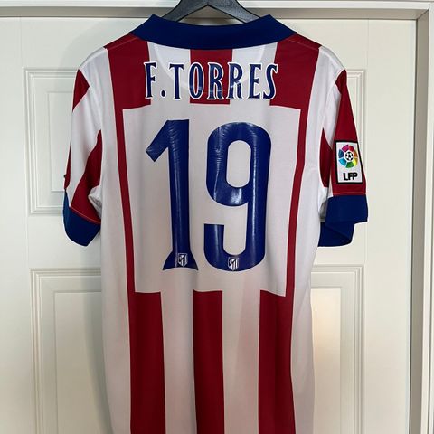 BNWT Atletico Madrid hjemmedrakt 2014/2015 #19 Torres