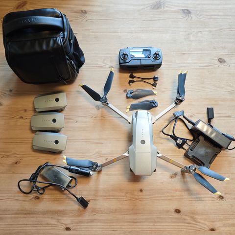 DJI Mavic pro platinum fly more combo