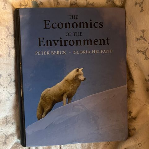 The Economics of the Environment