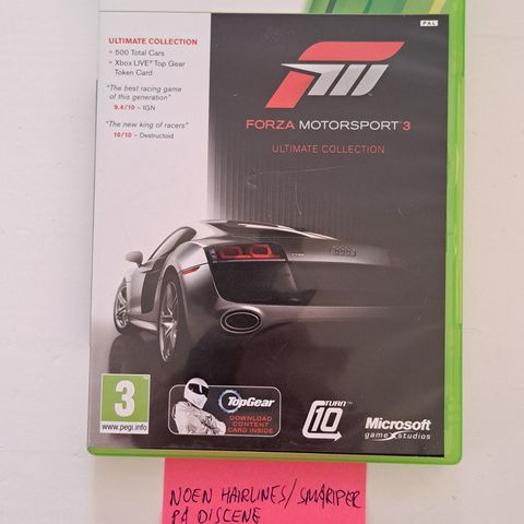 Xbox 360 - Forza Motorsport 3