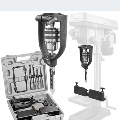 Til søyleboremaskin -Sett for boring av firkantede hull ,,Holzmann''