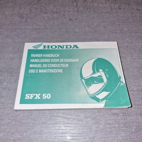 Original Honda SFX 50 Manual