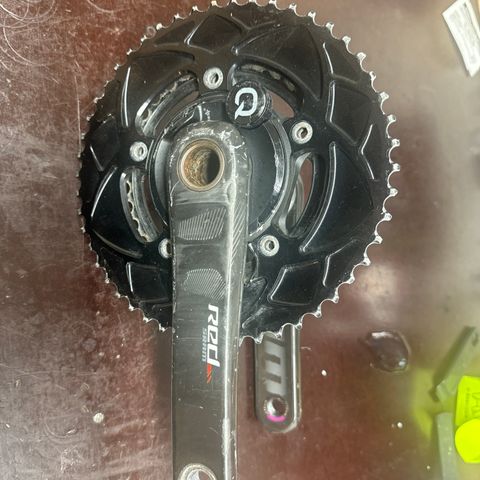 Sram Red Quarq powermeter / wattmåler med ny spider