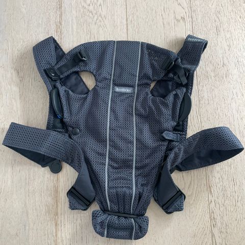 BabyBjörn Mini Bæresele 3D Mesh, Anthracite