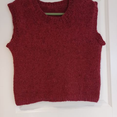 Strikket vest