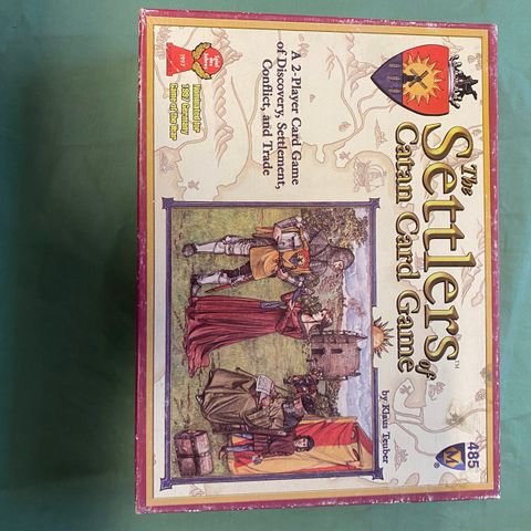 Settlers card game