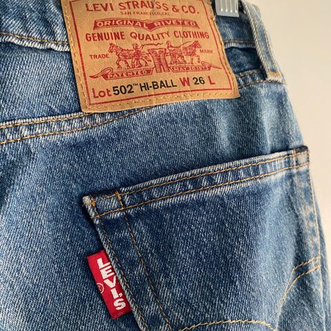 Levi’s 502 Hi-Ball w26 l30