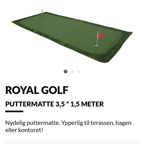 Super Puttematte ( 66% av) Helt ny