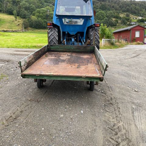 Liten traktor henger