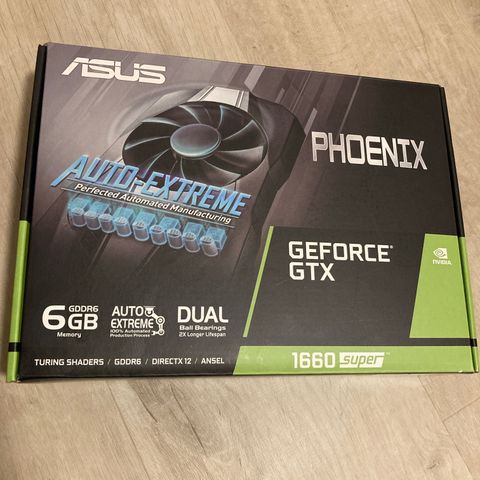 Asus Phoenix NVIDIA GTX 1660 Super - 6GB