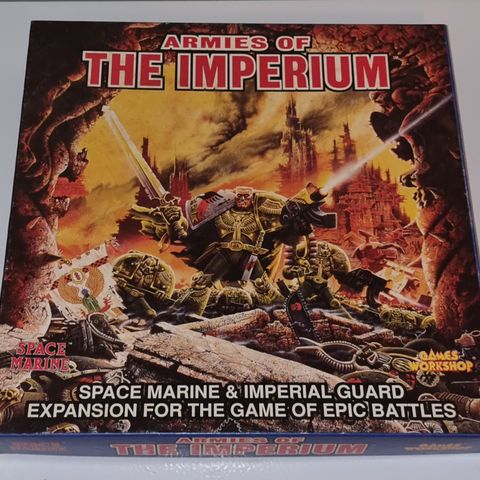 Space Marine - Armies of the Imperium box set (GW, W40K, Warhammer)