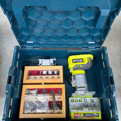 Ryobi RTR18 overfres