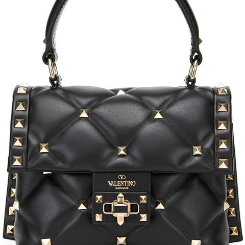 Valentino Garavani Mini Candystud Top Handle veske svart