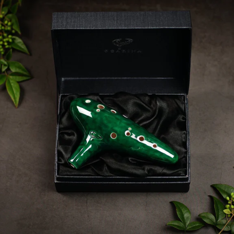 Spencer ocarina - Concert Series Alto C - Emerald Green (Ny pris ca 3600 NOK)