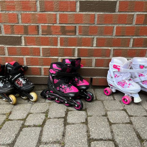 Rollerblades for barn