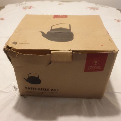 Espegard kaffekjele 2.5 L.