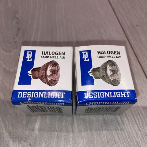 Designlight halogen spotpære - GU4 - MR11 - 12V - 20W