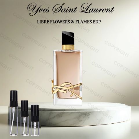 YSL Libre Flowers & Flames edp parfyme tester / dekant