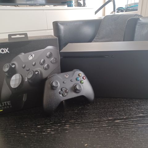 X BOX ONE SERIES X 1TB BRUKT KUN EN GANG