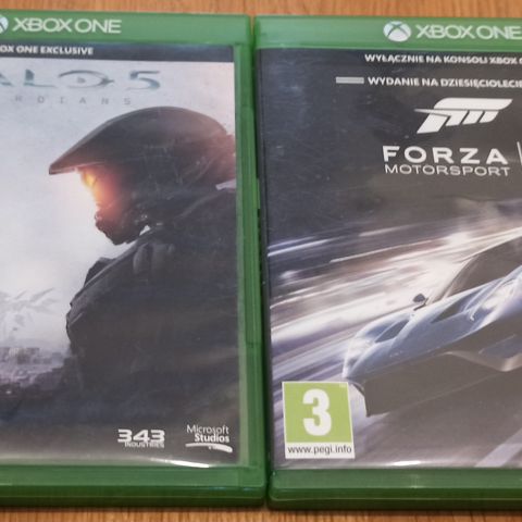 Forza Motorsport 6 og Halo 5 (Xbox One / Xbox Series X)