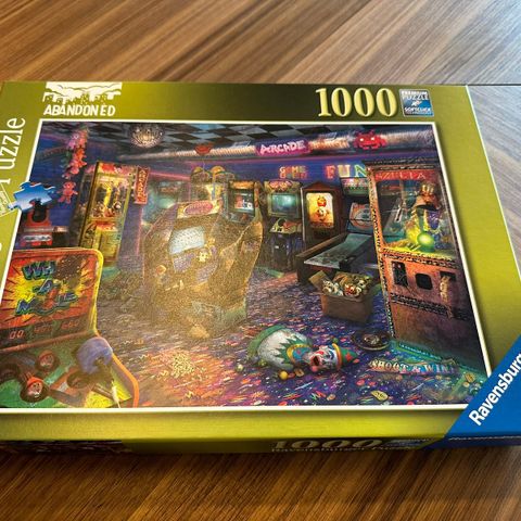 Ravensburger puslespill med 1000 brikker