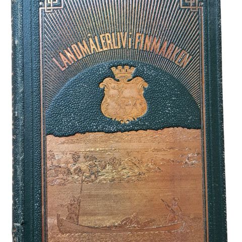 Landmålerliv i Finmarken 1873 Th Bang. Antikvariat, bok, bøker, landmåling