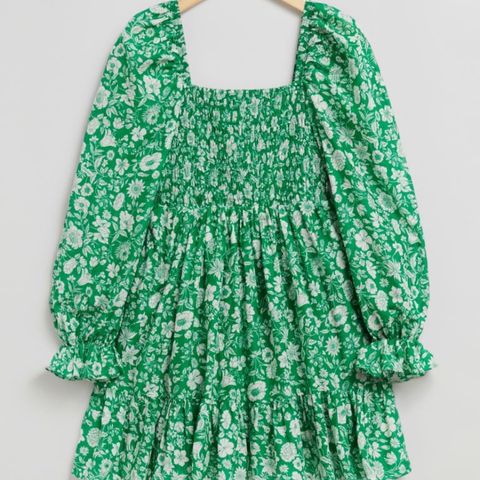 Smocked Mini dress fra Other Stories