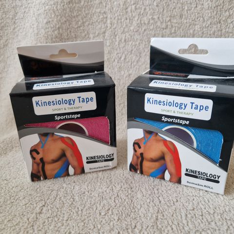 Ny Kinesiotape 2 stk box, pga flytting