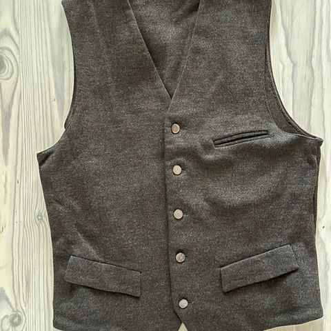 Vest dansk design retro/vintage str 38