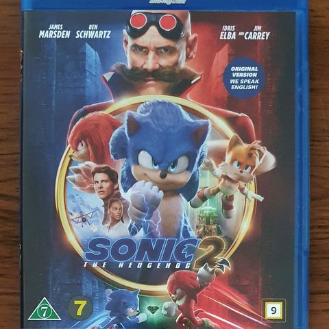 Sonic the Hedgehog 2 - Blu-ray