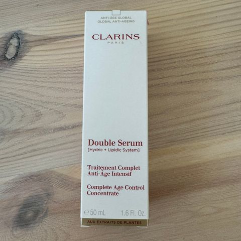 Clarins double serum