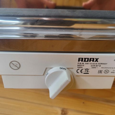 Adax reflektor ovn 750W