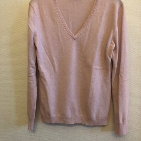 Rosa Cashmere Ull Genser - pent brukt