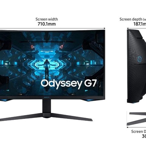 Samsung Odyssey G7 32" 240hz Curved