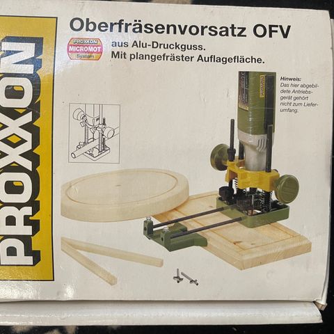 PROXXON overfresholder